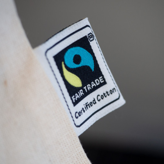 Fairtrade Cotton Messenger Bags Black